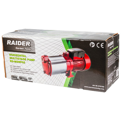 Raider Pompa multietajata orizontala 3T 750W 1" 7-45m RD-MSWP85