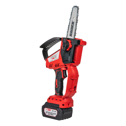 Raider R20 Fierastrau de gradina cu lant si lama 20V 150mm 2Ah RDP-CCS20