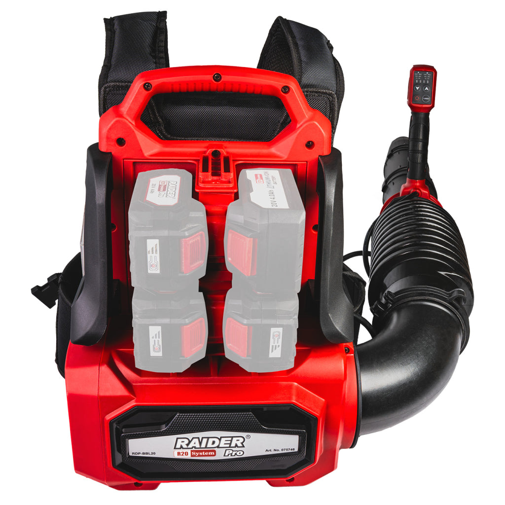 Raider R20 Suflanta frunze 40V 252km/h 1100m3/h vit. var. SOLO RDP-BBL20