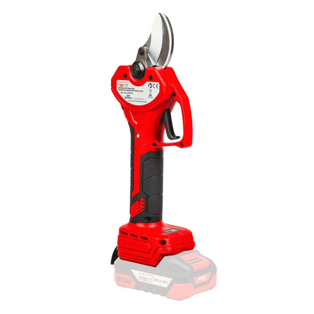 Raider Pro Foarfeca de vie motor BL 20V SOLO 40mm RDP-BPS20