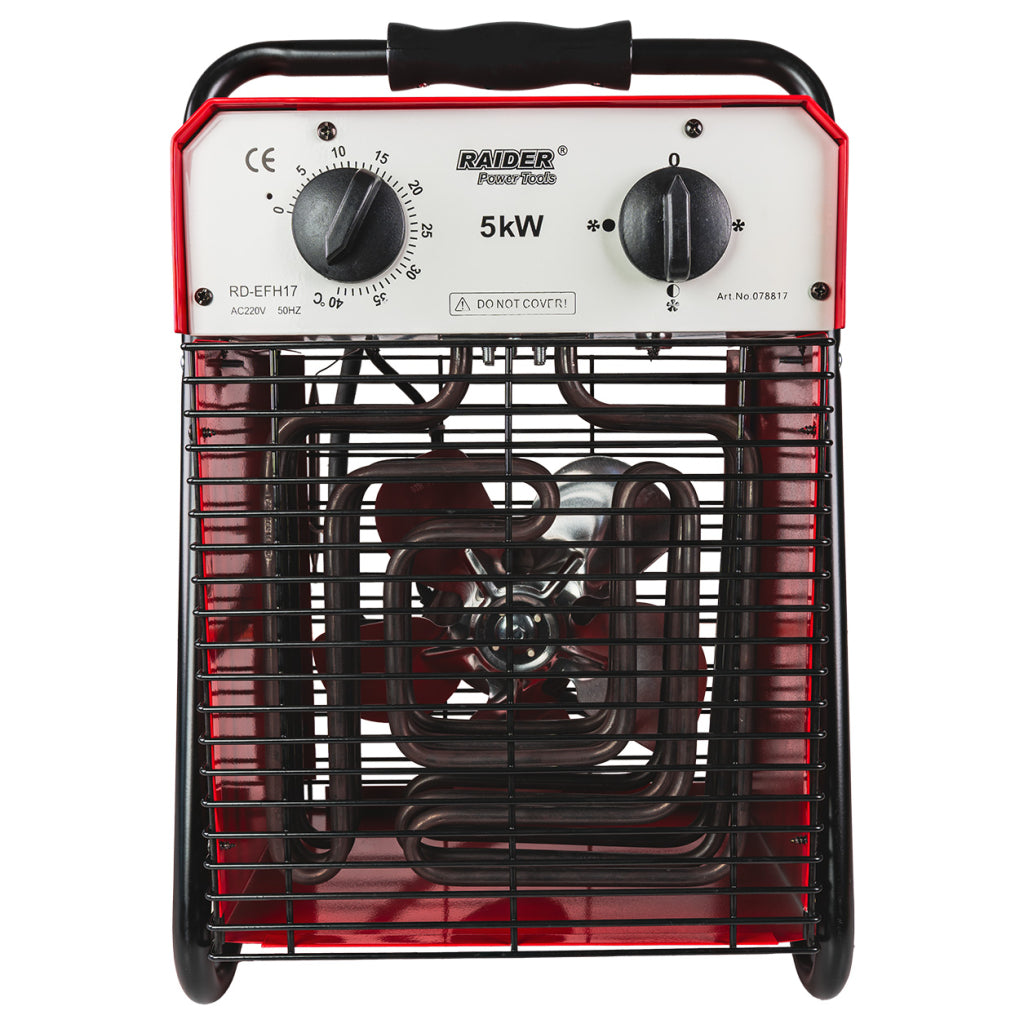 Raider Aeroterma electrica 5kW 230V cu stand RD-EFH17