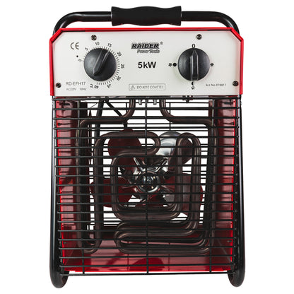 Raider Aeroterma electrica 5kW 230V cu stand RD-EFH17