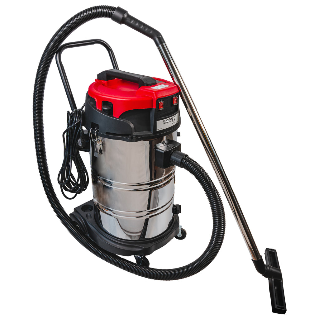Raider Pro Aspirator umed/uscat 2x1200W 60L autocuratare RDP-WC13