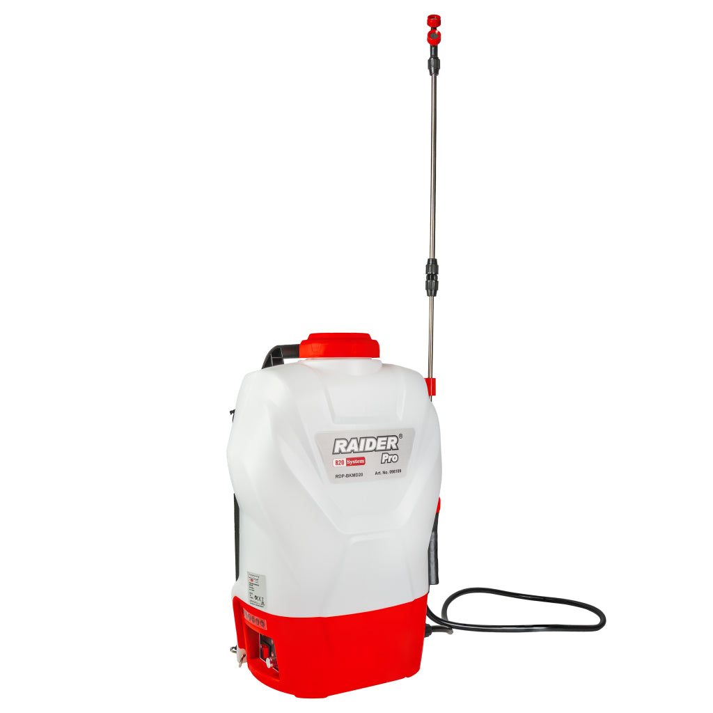 Raider R20 pulverizator cu baterie 20V 16L 3bar 2Ah RDP-BKMD20