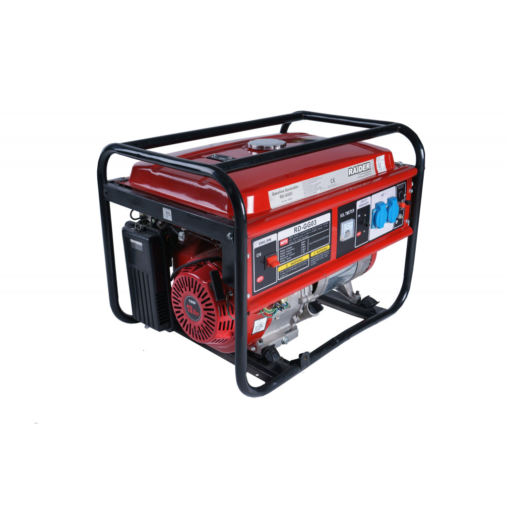 Raider Generator pe benzina 5kW pornire cu cheie RD-GG03