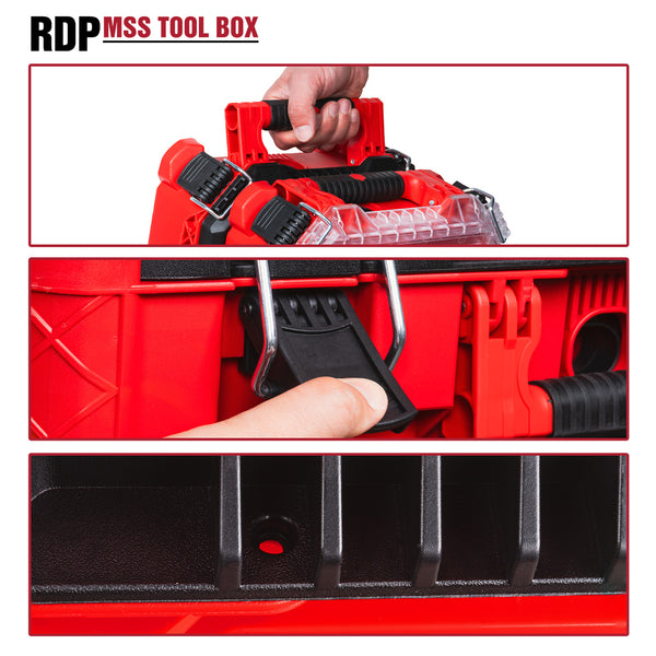 Raider sistem depozitare modular 556x1120x424mm roti IP65 RDP-MSS7