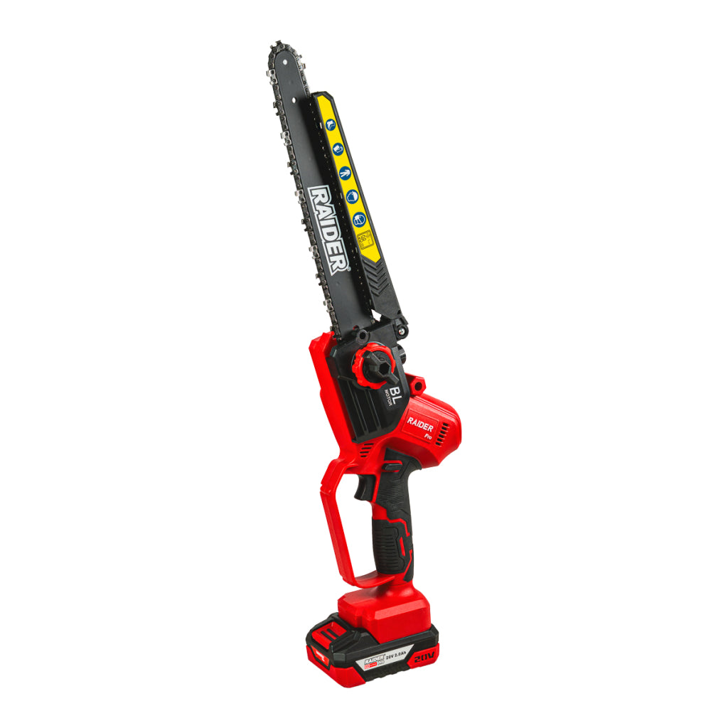 Raider Pro R20 Fierastrau cu lant 20V 254mm 2x2.0Ah RDP-RBCS20