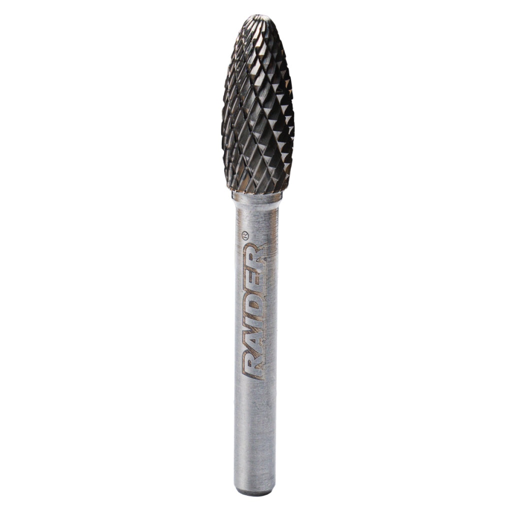 Raider Accessories Freza debavurare Tungsten Carbon tip HX ø10x25 ø6mm RDP