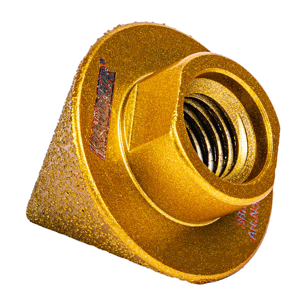 Raider Accessories Freza conica diamantata pentru frezare uscata M14 x 38mm