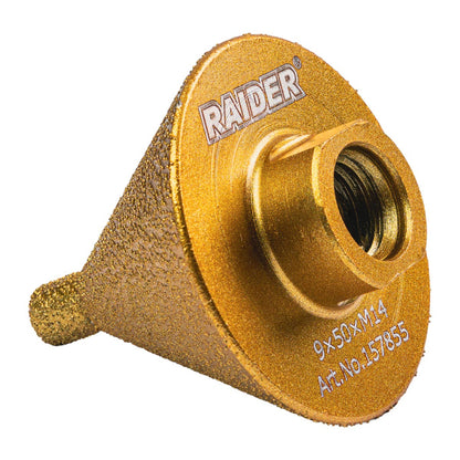 Raider Accessories Freza diamantata pentru sanfren M14 9 x 50mm