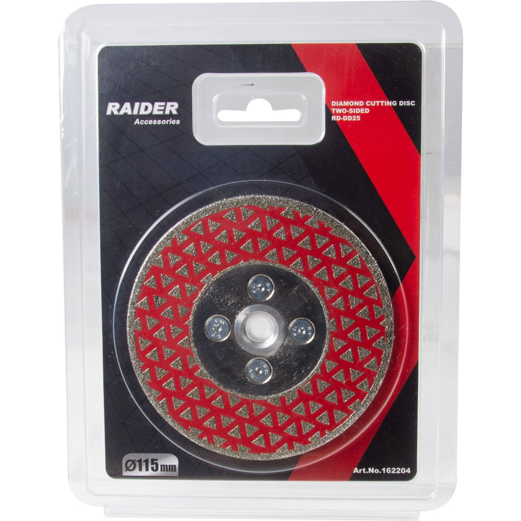 Raider Accessories Disc diamantat segmentat 115x22.2mm slefuit RD-DD25