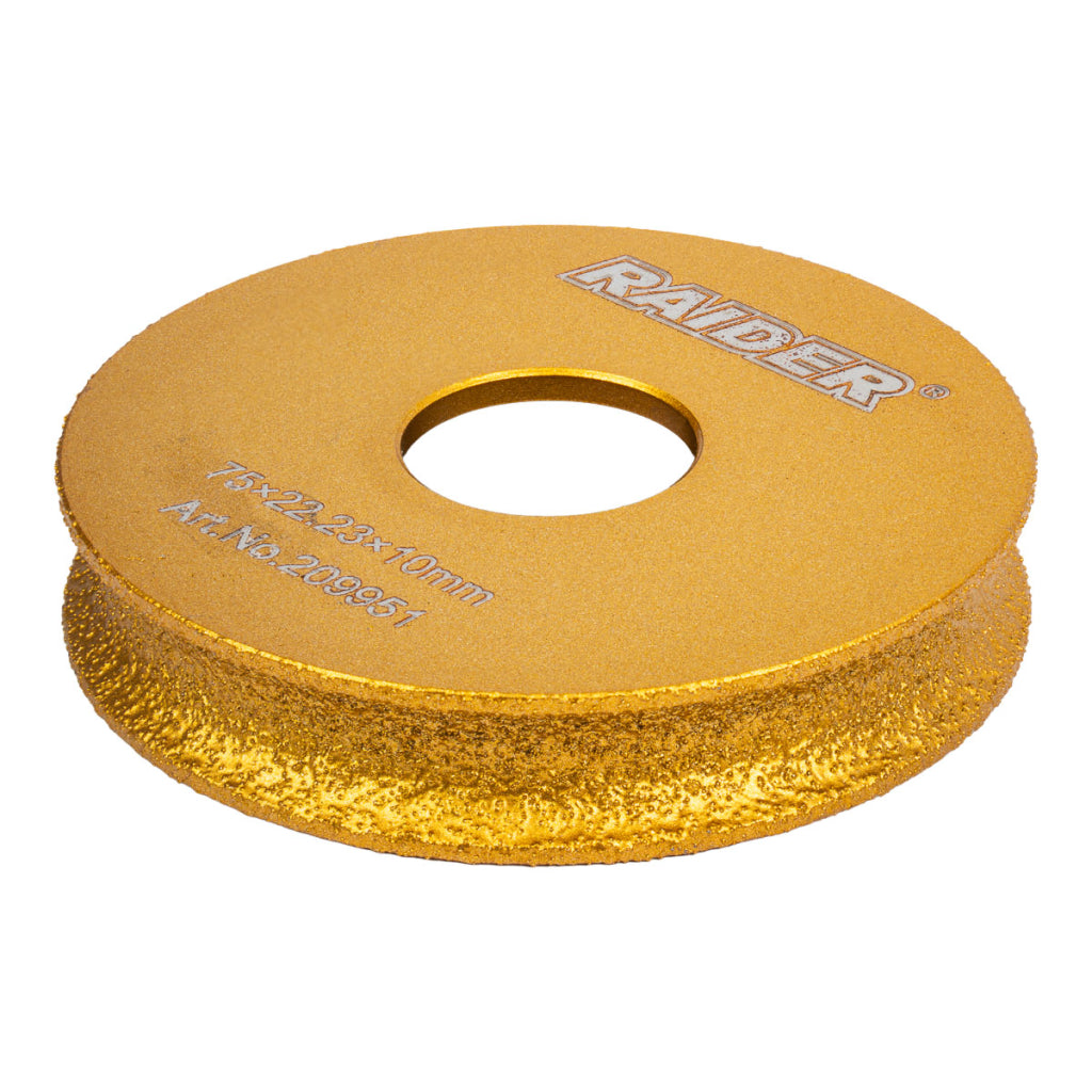 Raider Accessories Disc diamantat 75x22.2x10mm muchii U ceramica