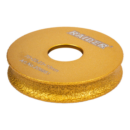 Raider Accessories Disc diamantat 75x22.2x10mm muchii U ceramica
