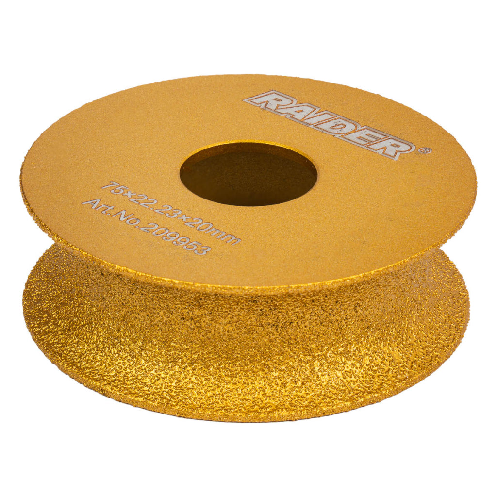 Raider Accessories Disc diamantat 75x22.2x20mm muchii U ceramica