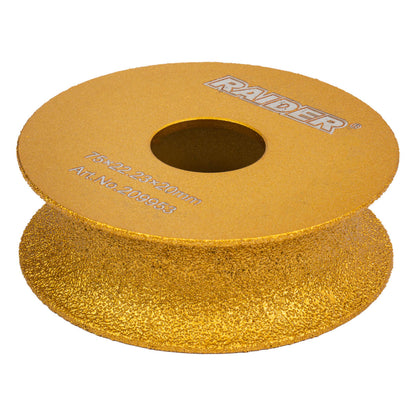 Raider Accessories Disc diamantat 75x22.2x20mm muchii U ceramica