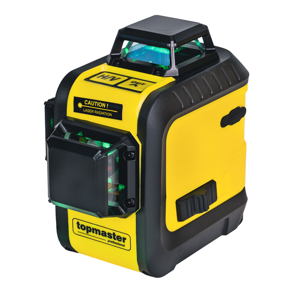 Top Master Pro Nivela laser 1Х3D lumina verde 3Gen TMP