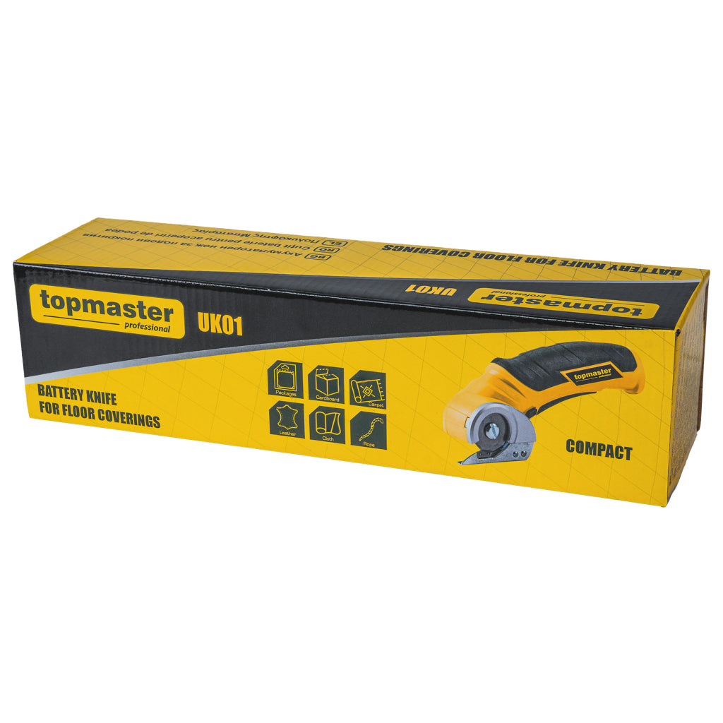 Top Master Pro Dispozitiv cu baterie pentru taiat mocheta UK01 4V TMP
