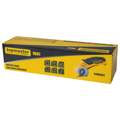Top Master Pro Dispozitiv cu baterie pentru taiat mocheta UK01 4V TMP