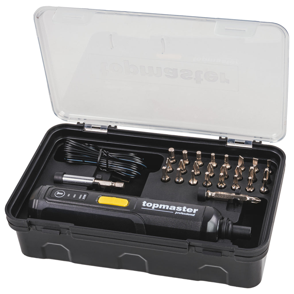 Top Master Pro Surubelnita cu acumulator mandrina hex 4V TMP