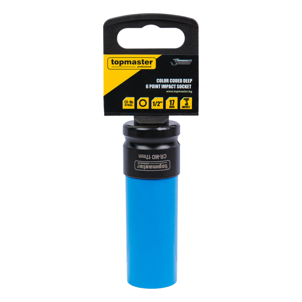 Top Master Pro Tubulara adanca de impact ½" x 17mm protectie prezoane TMP