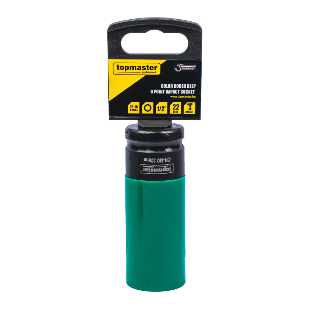 Top Master Pro Tubulara adanca de impact ½" x 22mm protectie prezoane TMP