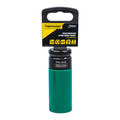 Top Master Pro Tubulara adanca de impact ½" x 22mm protectie prezoane TMP