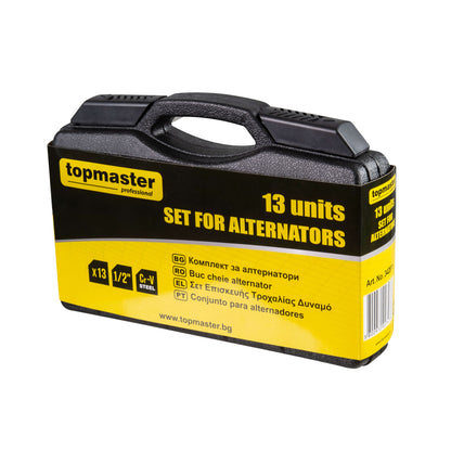 Top Master Pro Set 13 buc cheie alternator TMP