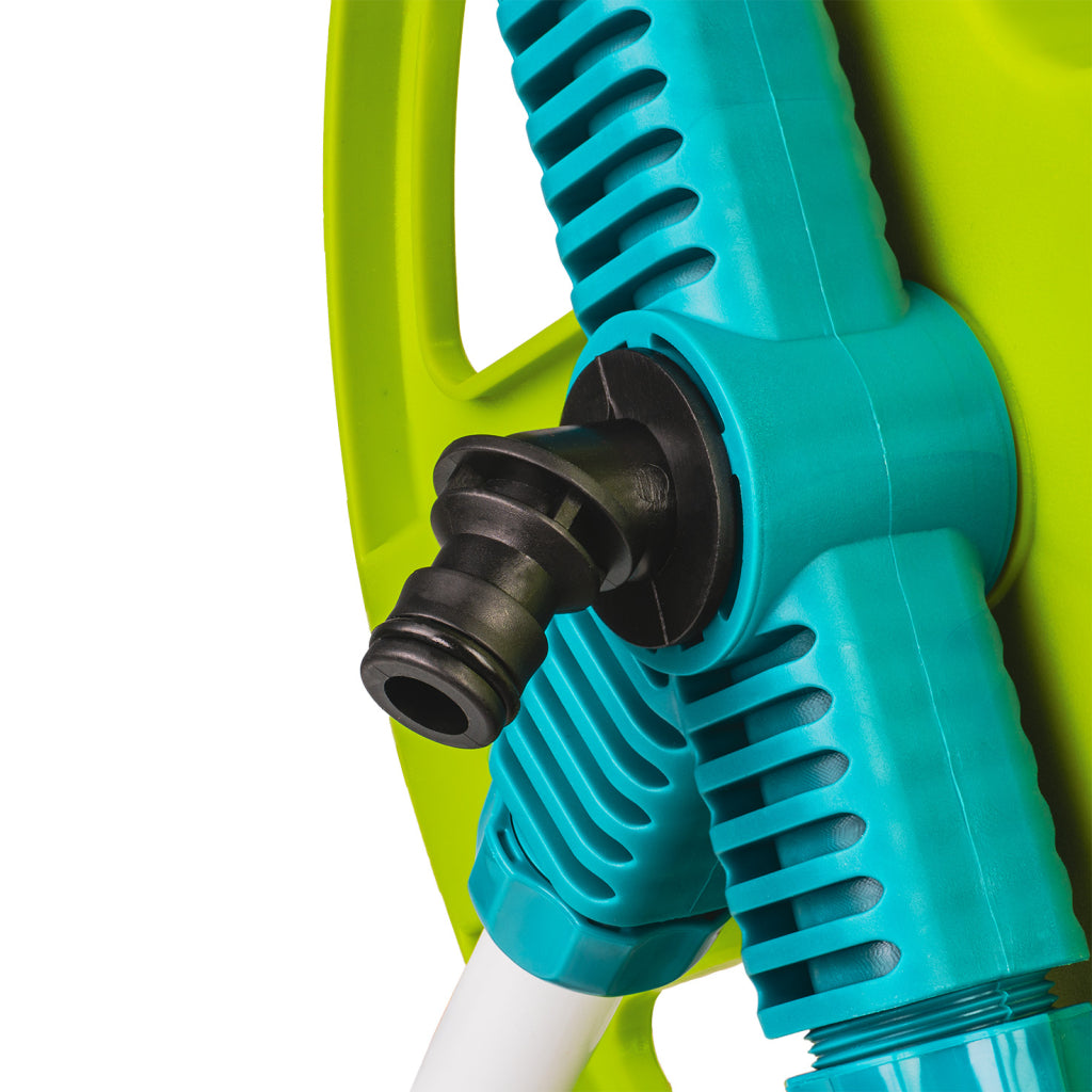Top Garden Derulator tambur pentru furtun cadru metalic si roti 45m TG