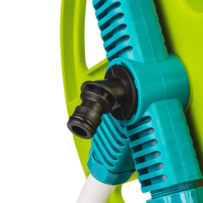 Top Garden Derulator tambur pentru furtun cadru metalic si roti 45m TG