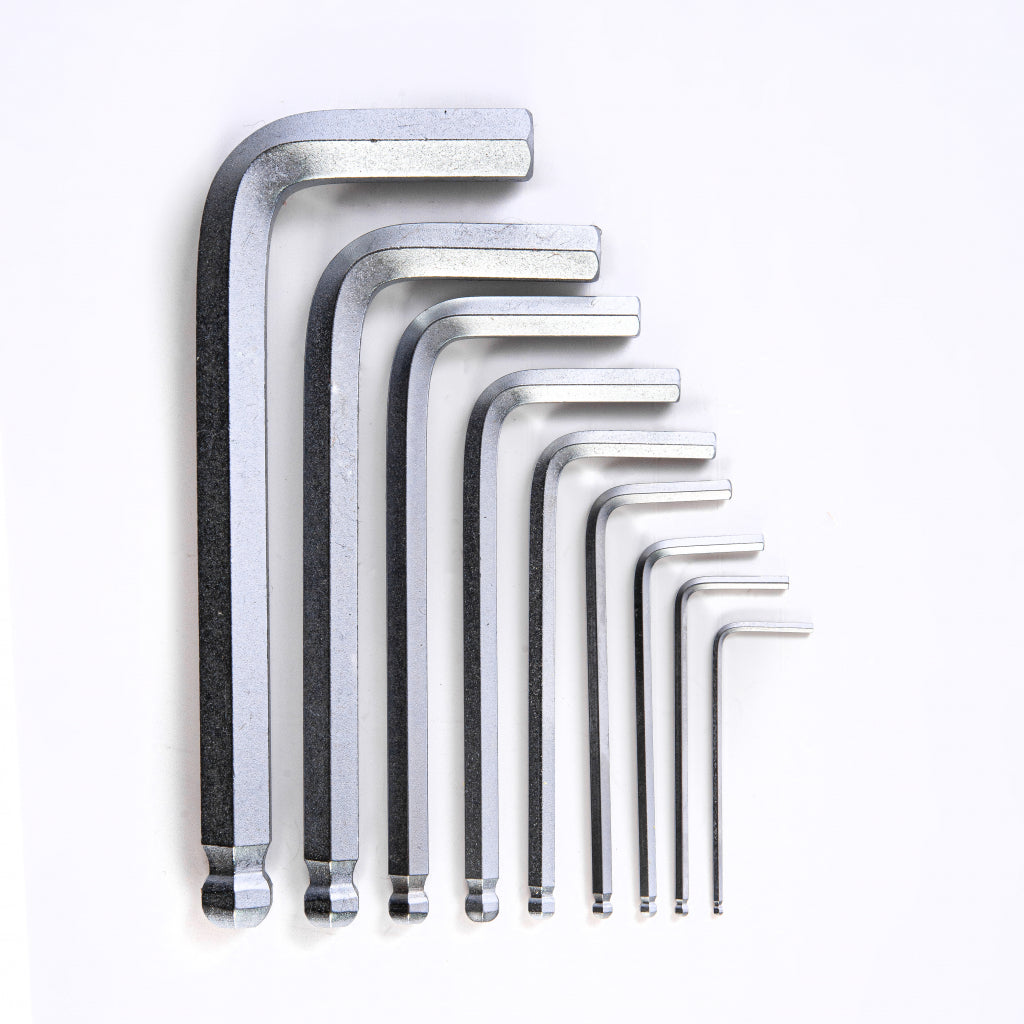 Top Master Pro Set 9 chei imbus HEX 1.5-10 46-120mm cu bila CRV TMP