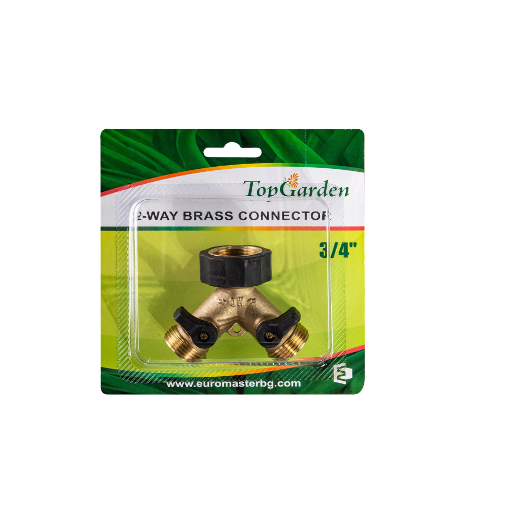 Top Garden Robinet furtun gradina ¾" 2x filet exterior alama TG