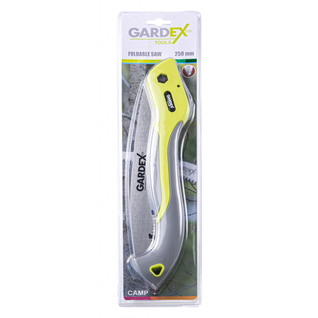Gardex Fierastrau de gradina pliabil CAMP 250mm 3D GX