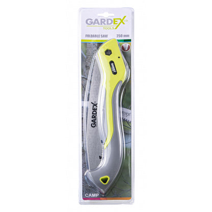 Gardex Fierastrau de gradina pliabil CAMP 250mm 3D GX