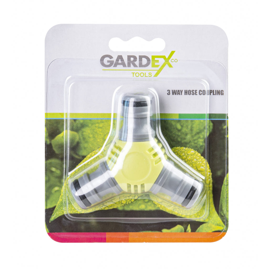 Gardex Niplu furtun cu 3 cai ½" plastic LUXE GX