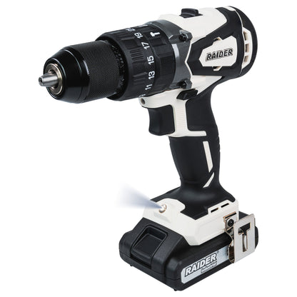Raider Industrial Set surubelnita cu impact BL RDI-CDB04W si HID01W 2x2Ah