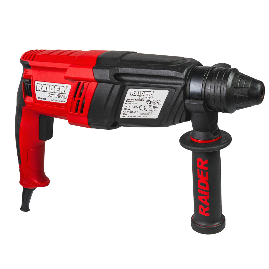 Raider Ciocan rotopercutor 800W 2.8J SDS RD-HD62