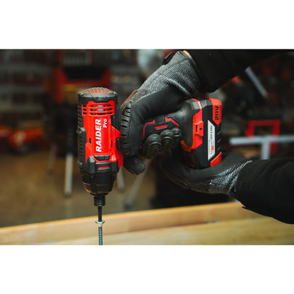 Raider R20 Masina insurubat cu impact 20V HEX1/4" 180Nm SOLO RDP-SHID20