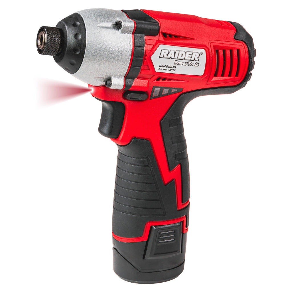 Raider Set bormasina + surubelnita cu impact 12V 2x1.5Ah RD-CDIDL01