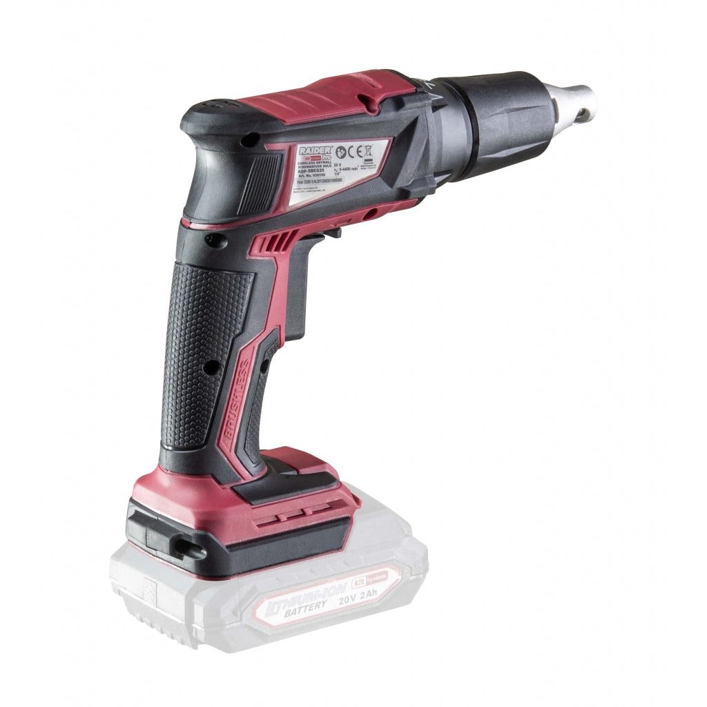 Raider R20 Surubelnita electrica gips-carton 20V SOLO RDP-SBES20 - R20 - O baterie, multe posibilitati!