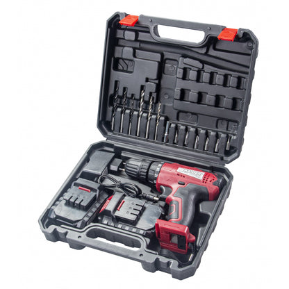 Raider Masina de gaurit si insurubat 12V 2x1.5Ah 24Nm RD-CDL34