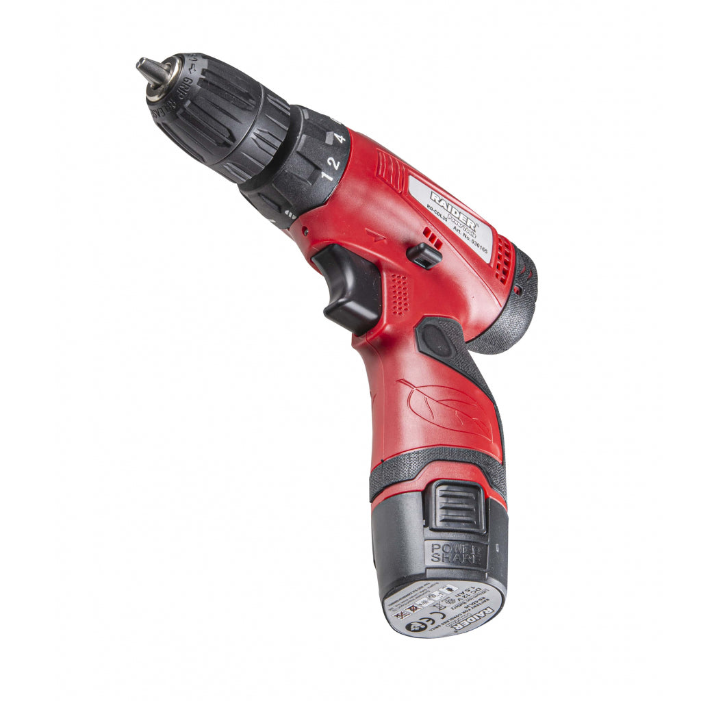 Raider Masina de gaurit si insurubat 12V 2x1.5Ah 24Nm RD-CDL35