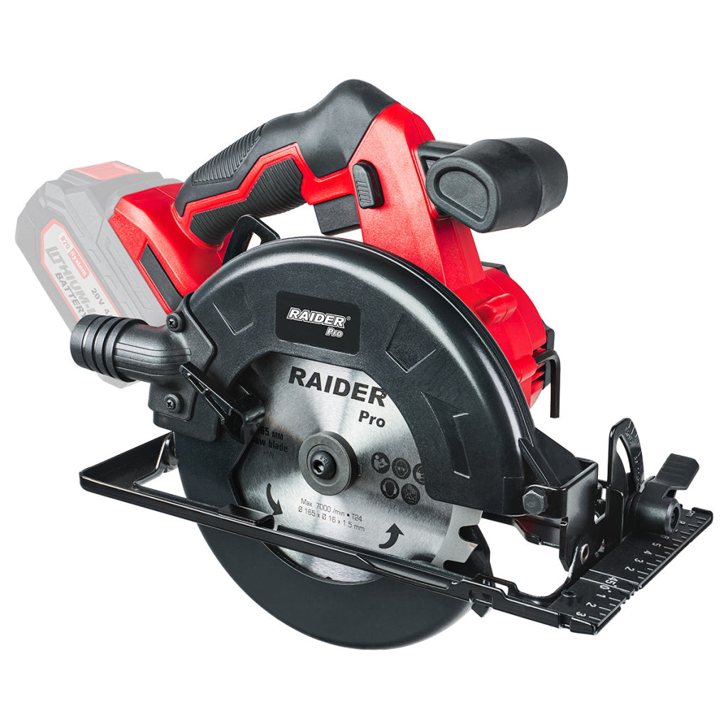 Raider R20 set masina de gaurit, circular, slefuitor si pendular 2.0+4.0Ah + Accesorii RDP-BXS12