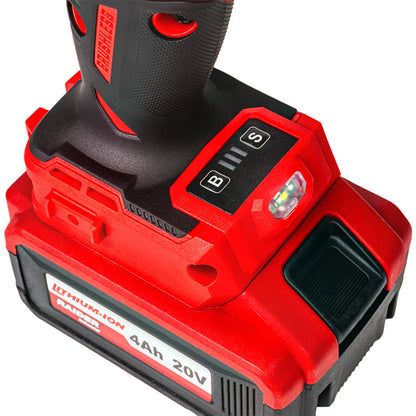 Raider Industrial Masina insurubat cu impact 4.0Ah 1700Nm ¾" RDI-IBW06