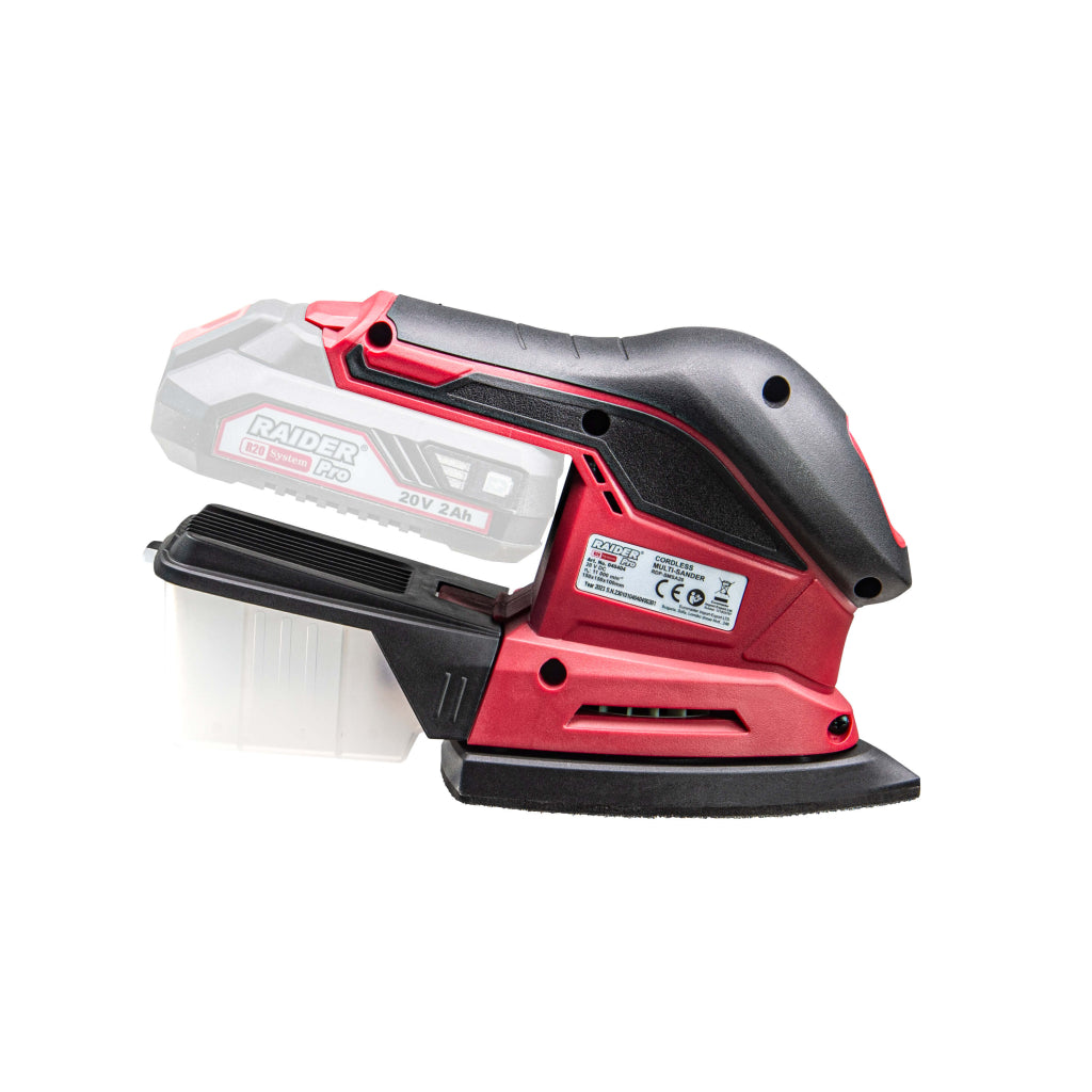 Raider R20 Slefuitor multifunctional 20V 148x101 SOLO RDP-SMSA20