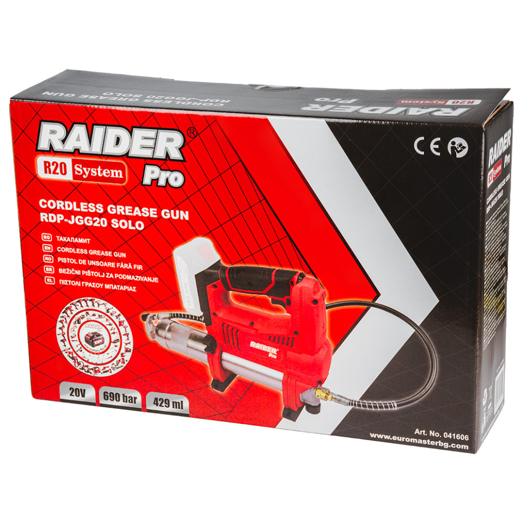 Raider R20 Pistol pentru gresat 429ml 690bar SOLO RDP-JGG20