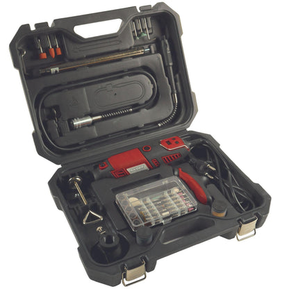 Raider Set mini polizor drept 170W 126 accesorii RD-MG09