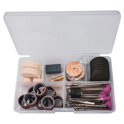 Raider Set mini polizor drept 135W 100 accesorii RD-MG15