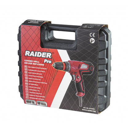 Raider Pro Masina de gaurit si insurubat 400W RDP-CDD09