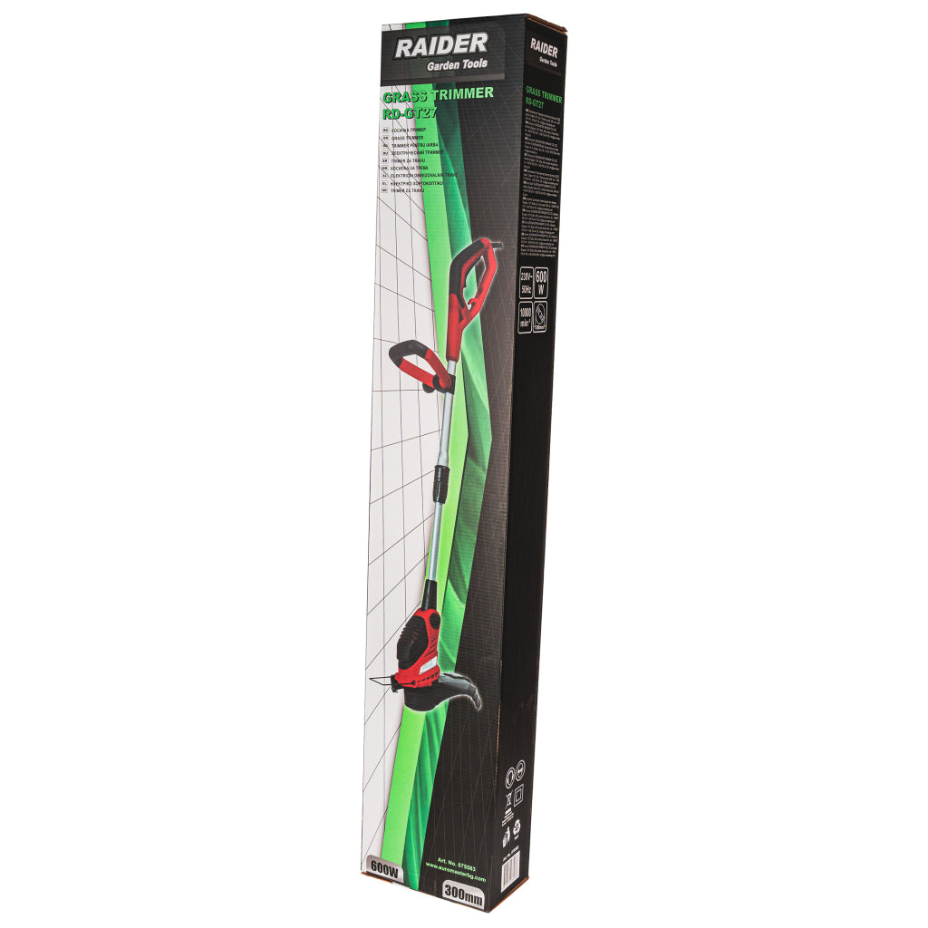 Raider Trimmer pentru gazon 600W 300mm RD-GT27