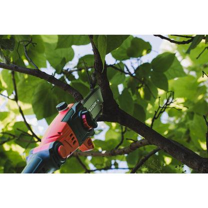 Raider R20 Fierastrau telescopic cu lant si capat gard viu 2 in 1 20V 200mm 2.0Ah RDP-PSHT20